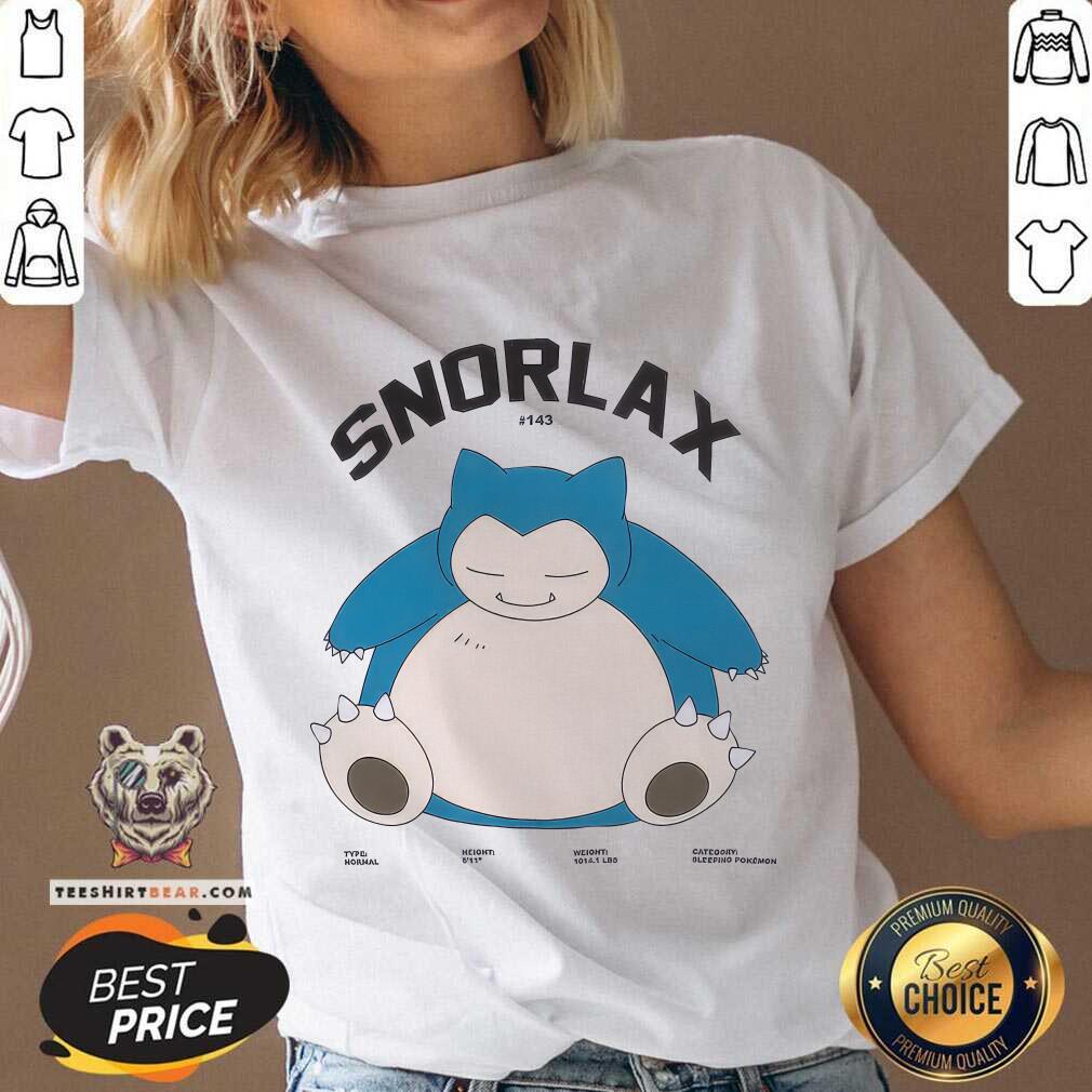 Pokemon Snorlax #143 v-neck