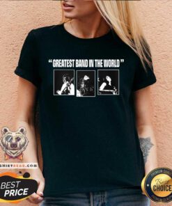 Greatest Band In The World v-neck