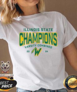 Illinois State Champions Varsity Combined 2024 v-neck