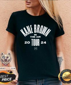 Kane Brown In The Air 2024 Tour v-neck