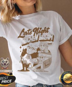 Late Night Kitchen Stream v-neck