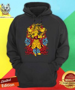 Gratitude Hands Over Heart On Flourish hoodie