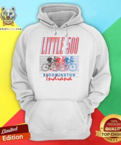 IU Student Foundation Retro Little 500 Ringer Hoodie