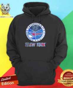 New York Yankees New York Rangers Buffalo Bills Proud Fan Hoodie