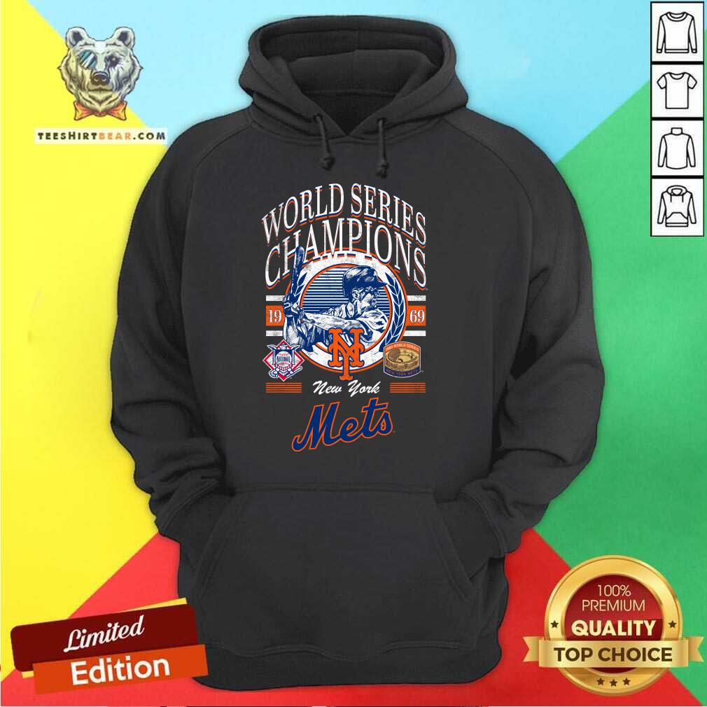 New York Mets World Series Champions Black Hoodie