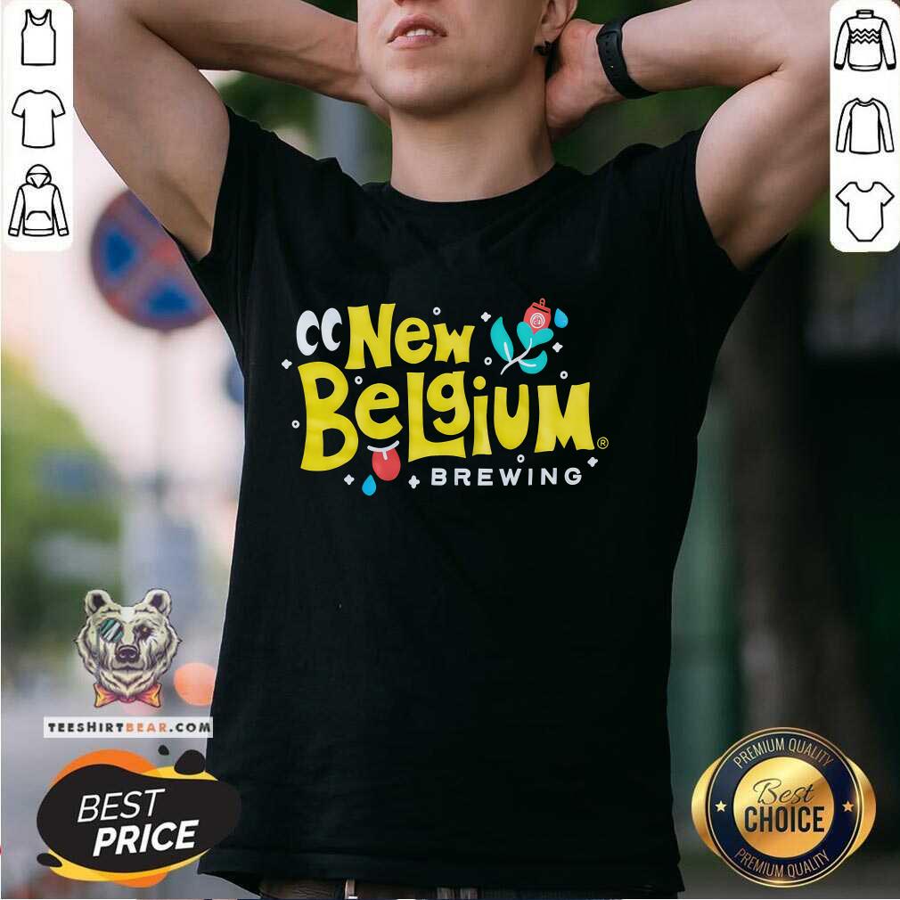 New Belgium Brewing Can Flower T-shirt