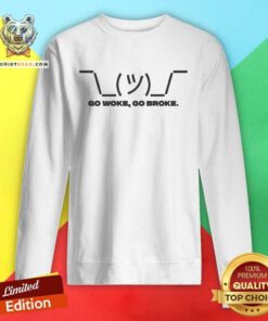 Icon Meme Go Woke Go Broke sweatshirt