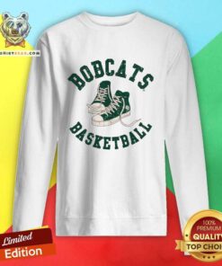 Ohio Bobcats Basketball Sneakers Sweatshirt