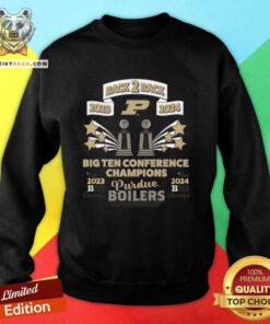 Purdue Boilermakers Natural Angel Big Ten Champs sweatshirt