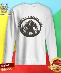 Sasquatch Research Team Bigfoot sweatshirt