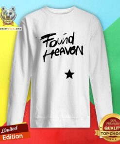 Found Heaven Star sweatshirt