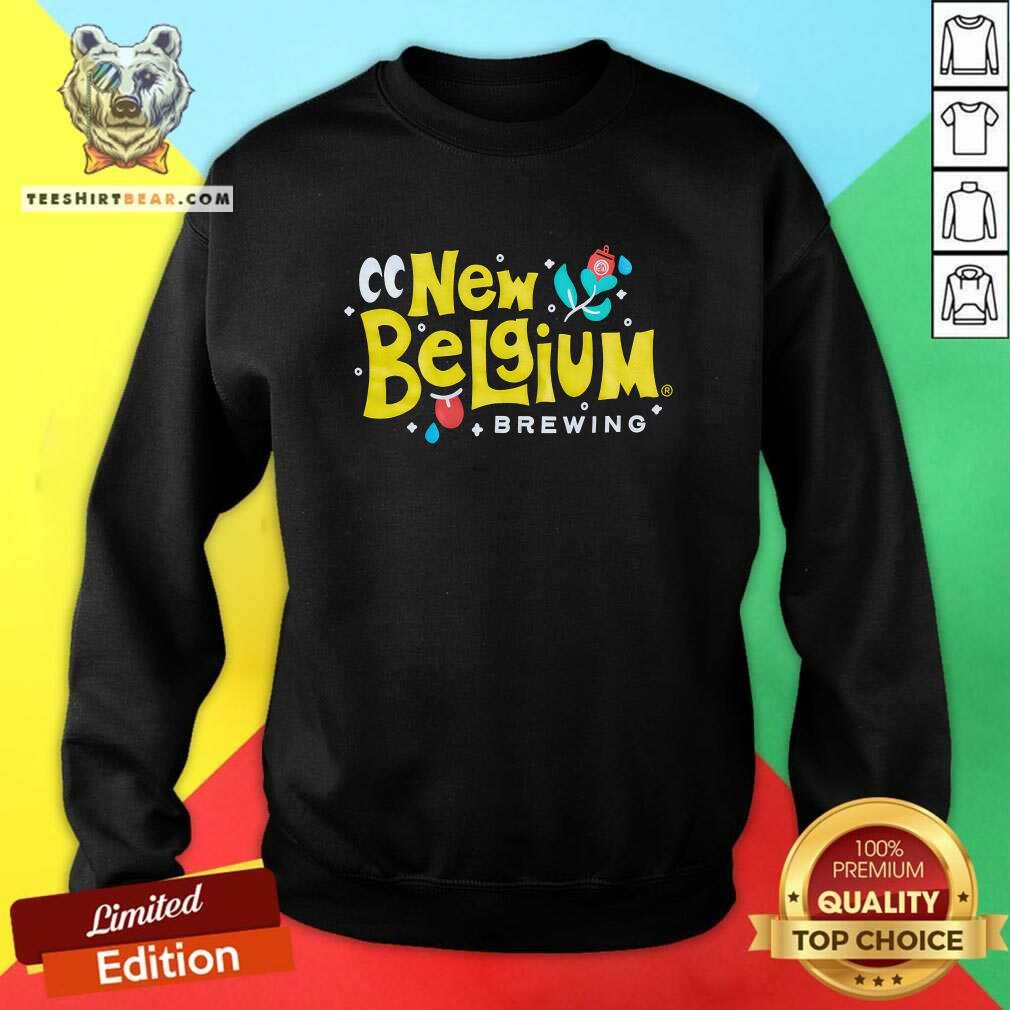 New Belgium Brewing Can Flower Sweatshirt