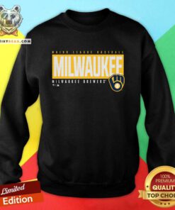 Milwaukee Brewers Blocked Out Sweatshirt