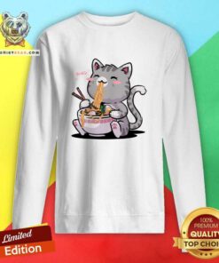 Kawaii Neko Cat Ramen Sweatshirt