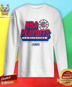 LA Clippers NBA Play Off Participant Defensive Stance Sweatshirt