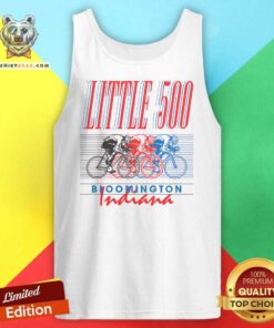 IU Student Foundation Retro Little 500 Ringer Tank-top