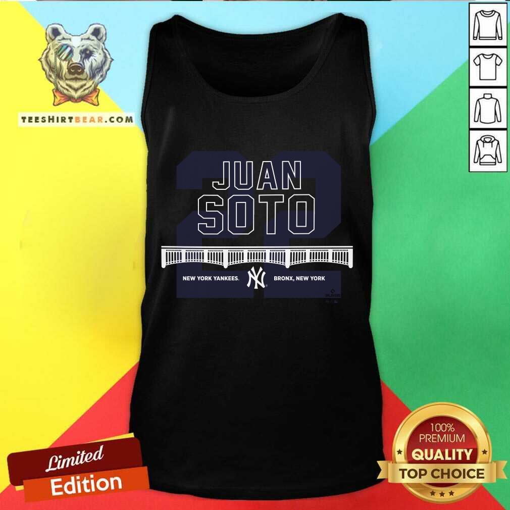 New York Yankees Juan Soto Player Tank-top