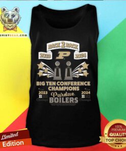 Purdue Boilermakers Natural Angel Big Ten Champs tank-top