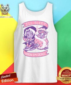 Hades I'll Sleep When I'm Dead tank-top