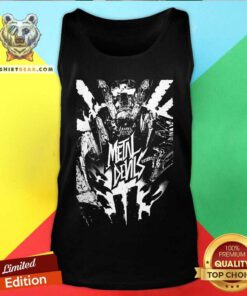 Horizon Forbidden West Metal Devil Black tank-top