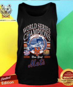 New York Mets World Series Champions Black Tank-top