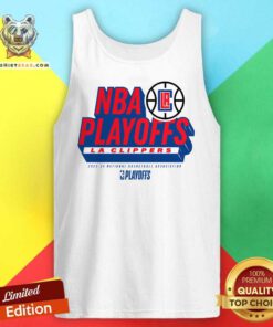 LA Clippers NBA Play Off Participant Defensive Stance Tank-top