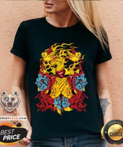 Gratitude Hands Over Heart On Flourish v-neck