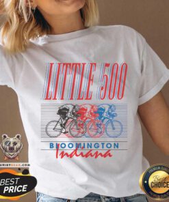 IU Student Foundation Retro Little 500 Ringer V-neck