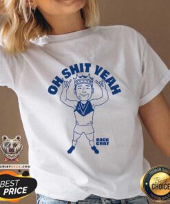 Oh Shit Yeah Back Chat V-neck