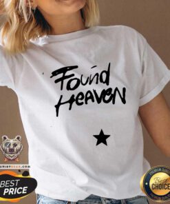 Found Heaven Star v-neck
