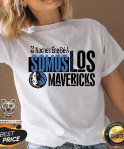 Gray Dallas Mavericks Noches Ene-Be-A Training v-neck
