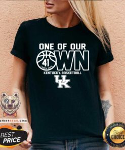 Kentucky Wildcats Coach Pope One Of Our Own V-neck