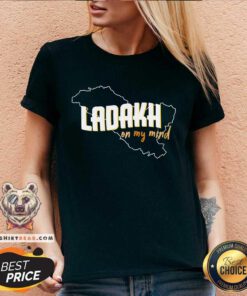 Ladakh on my Mind T-Shirt V-neck