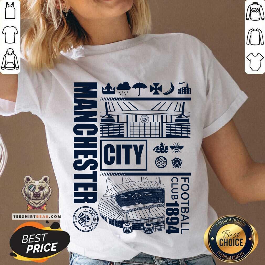 Manchester City Fc City Stadium V-neck