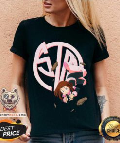 My Hero Academia Tsm Ochaco Logo V-neck