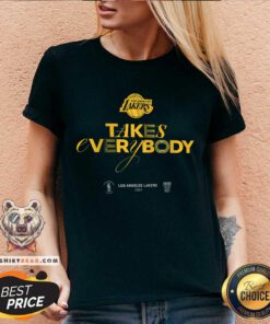 Los Angeles Lakers 2024 NBA Playoffs Mantra V-neck