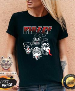 Kiss Band Philly Kiss V-neck