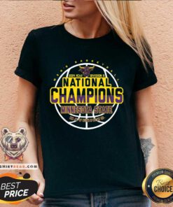 Minnesota State University Mankato Men's Basketball 2024 DII National Champions V-neck