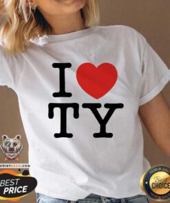 Awesome I Love TY V-neck