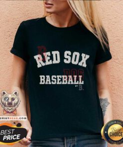 Boston Red Sox Threads Baseball V-neck