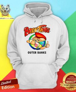 Brew Thru 2024 Annual Ice Blue Outer Banks Hoodie