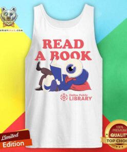 Bullzerk Read A Book Dallas Public Library Tank-top