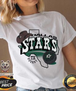Dallas Stars Regional Localized TX Hockey V-neck