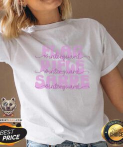 Great Flag Rifle Sabre Winterguard V-neck