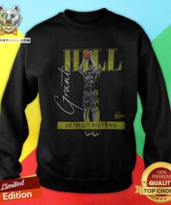 HW Neon Pop Player SS Detroit Pistons Grant Hill Sweatshirt