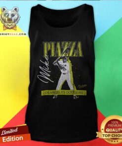 HW Neon Pop Player SS Los Angeles Dodgers Mike Piazza Tank-top