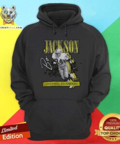 HW Neon Pop Player SS Los Angeles Raiders Bo Jackson Hoodie