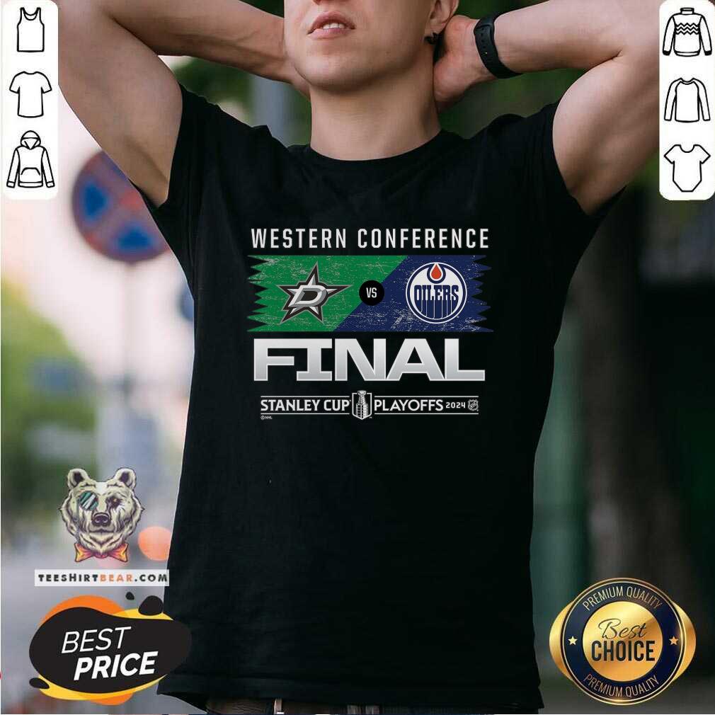 Nice Dallas Stars Vs Edmonton Oilers 2024 T-Shirt