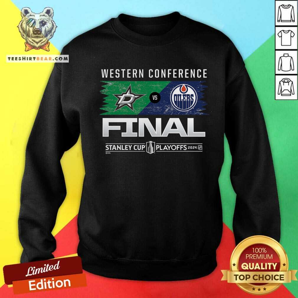 Nice Dallas Stars Vs Edmonton Oilers 2024 Sweatshirt