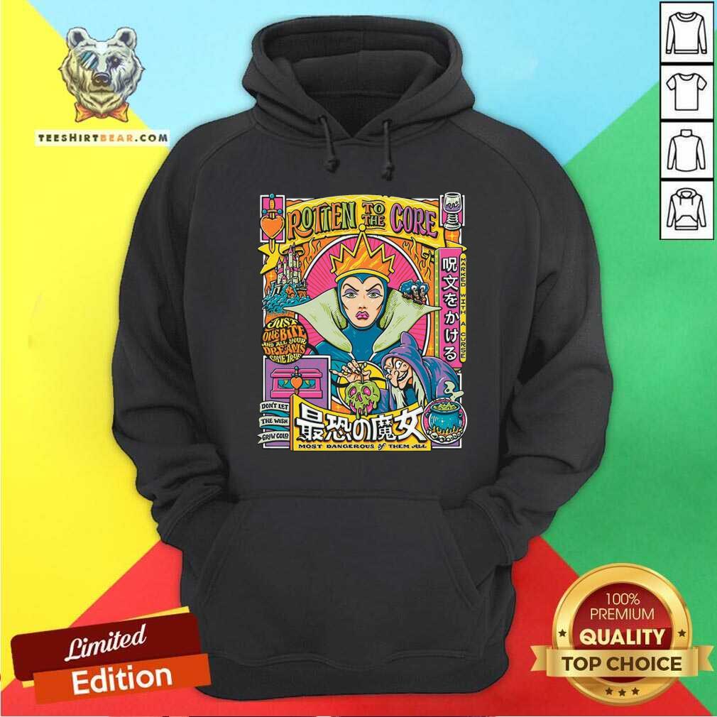 Nice Disney Snow White Evil Queen Rotten To The Core Hoodie